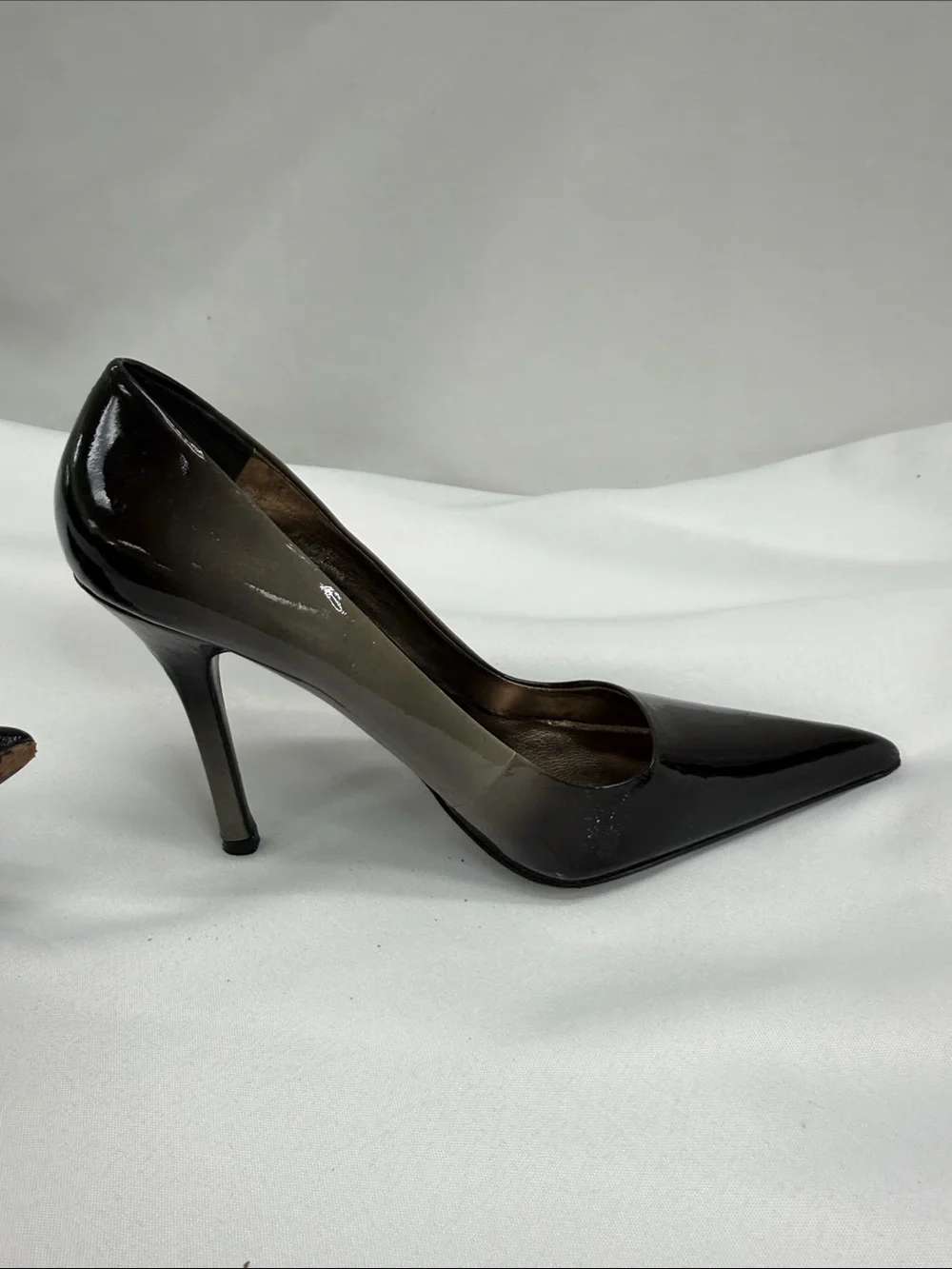 Aldo Black Patent Pointed-Toe Stiletto Pumps